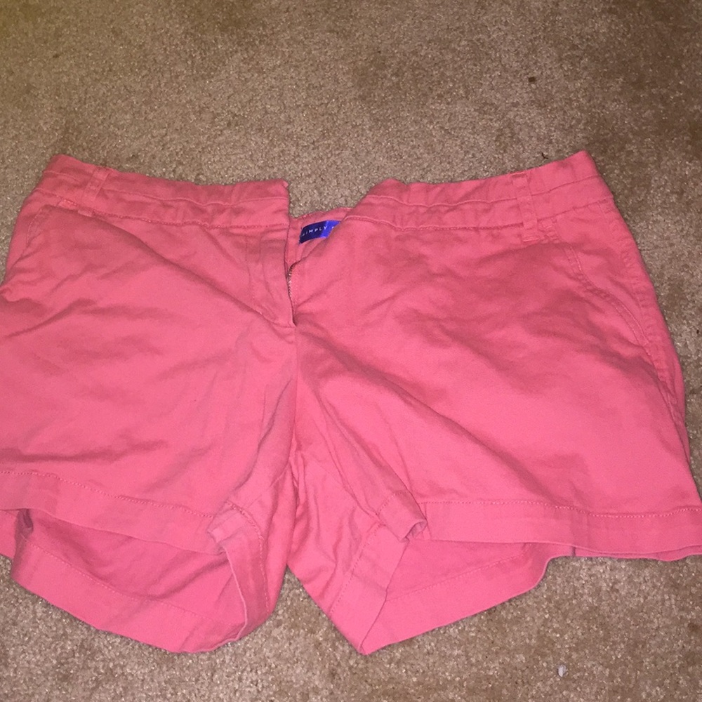 Simply styled chino shorts